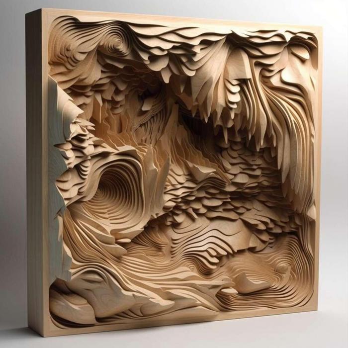 نموذج ثلاثي الأبعاد لآلة CNC 3D Art 